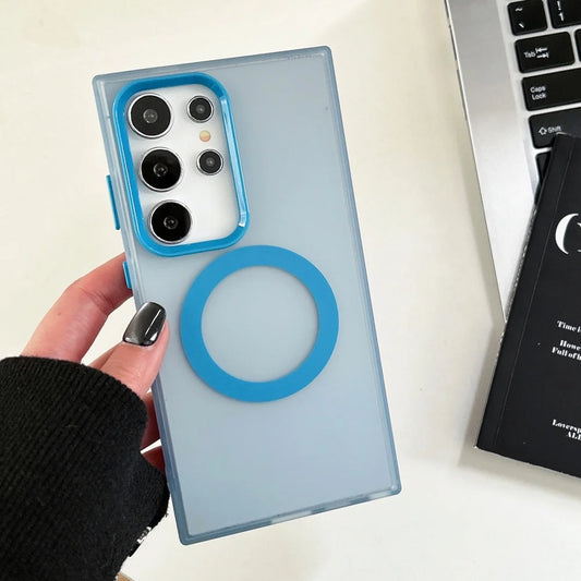 Candy matte magnetic wireless charging case samsung - product image