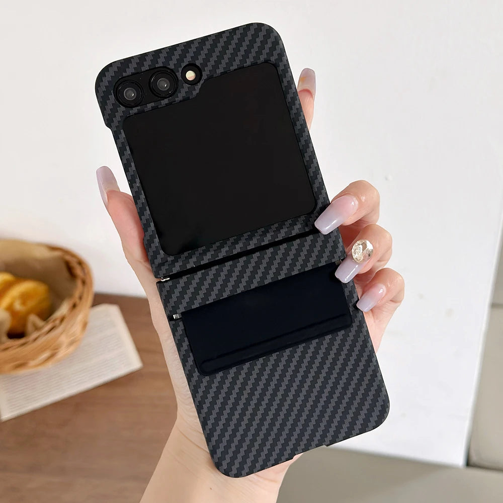 Carbon fiber hinge case shockproof pc - product image
