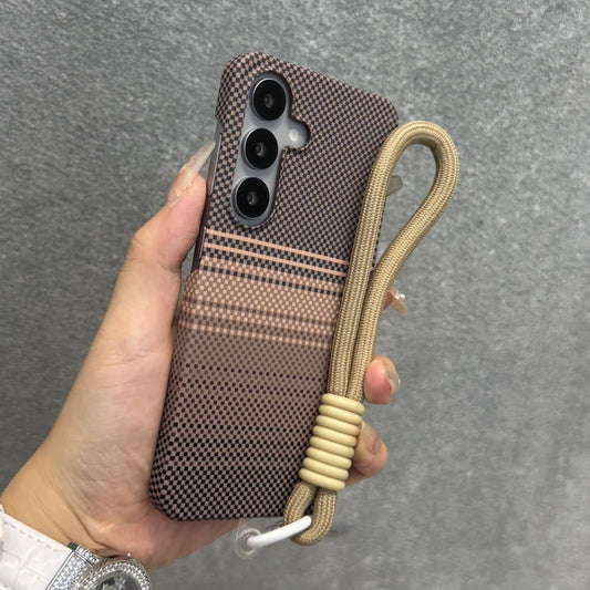 Carbon fiber magnetic lanyard shockproof case - product image