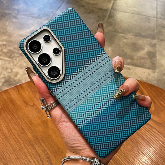 Carbon fiber magnetic lens protection case s25 ultra - product image