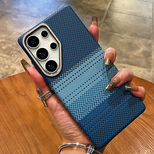 Carbon fiber magnetic lens protection case s25 ultra - product image