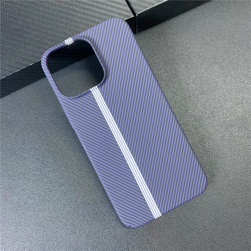 Carbon fiber pattern matte shockproof case - product image
