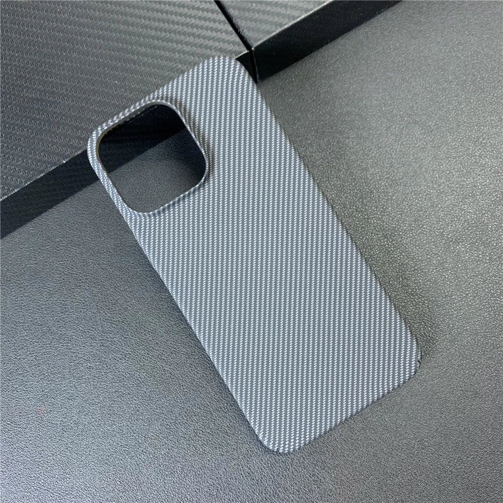 Carbon fiber pattern matte shockproof case - product image