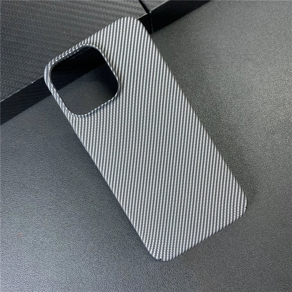 Carbon fiber pattern matte shockproof case - product image