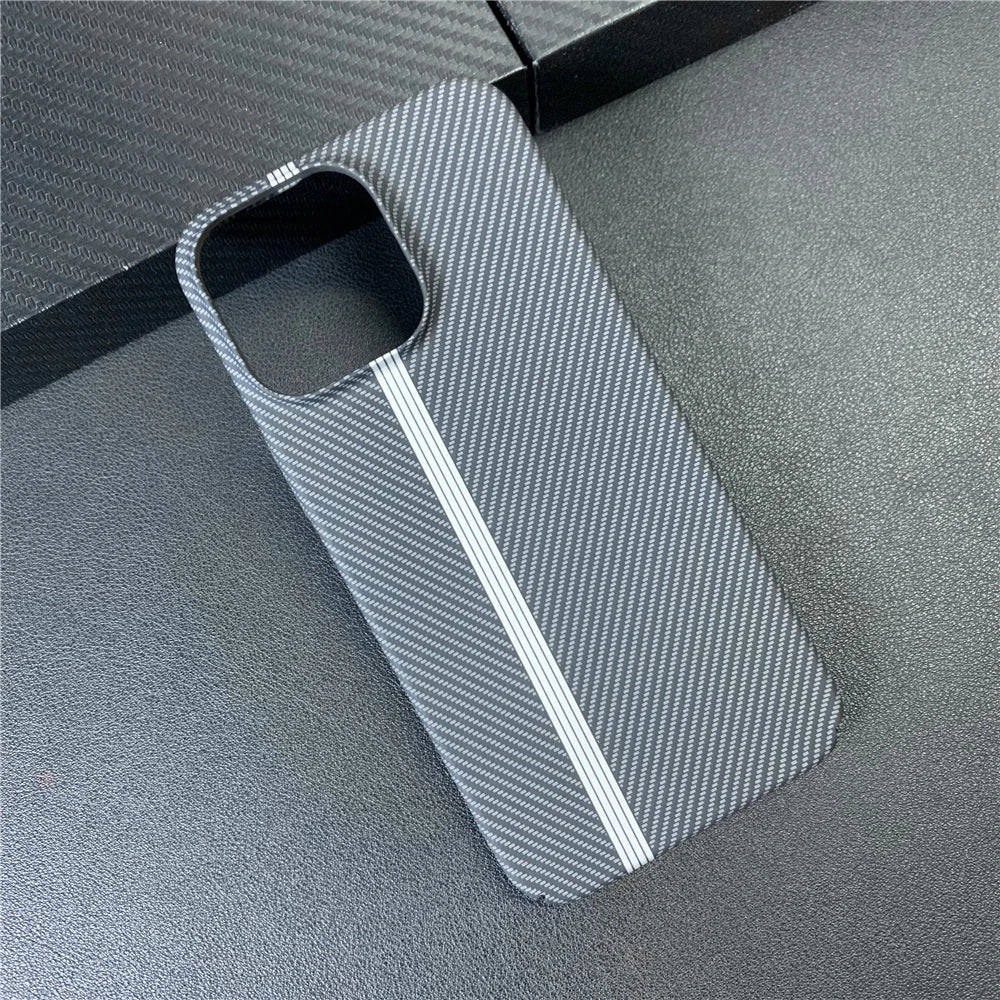 Carbon fiber pattern matte shockproof case - product image