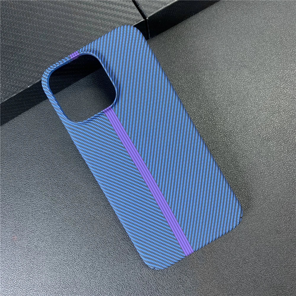 Carbon fiber pattern matte shockproof case - product image