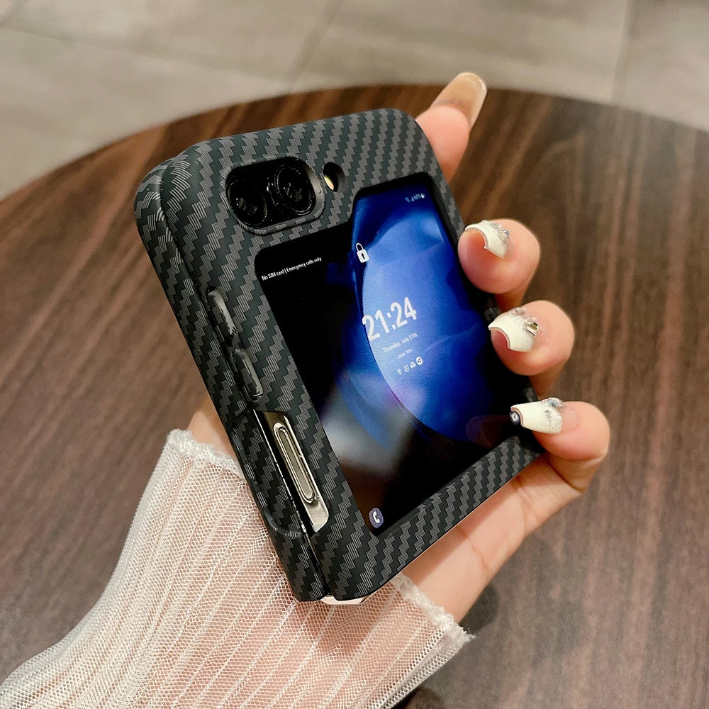 Carbon fiber ultra thin shockproof hard pc cover - product image