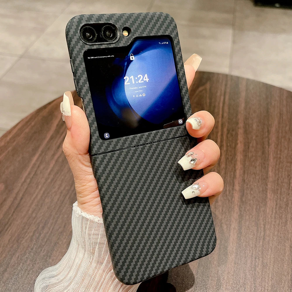 Carbon fiber ultra thin shockproof hard pc cover - product image