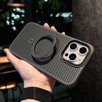 Carbon Fibre Magnetic Stand Holder Case