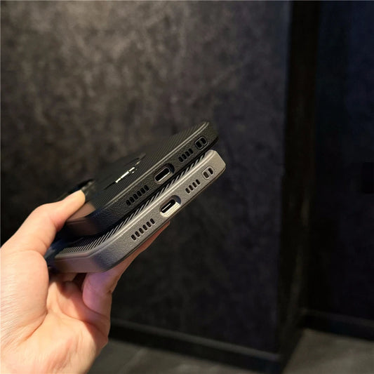 Carbon fibre magnetic stand holder case - product image