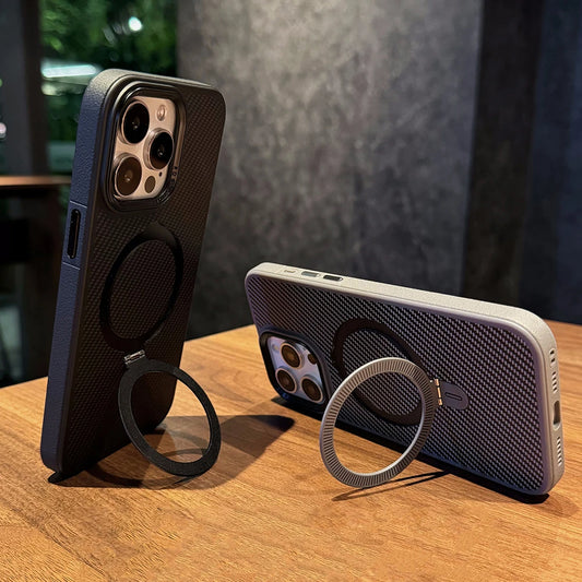 Carbon fibre magnetic stand holder case - product image