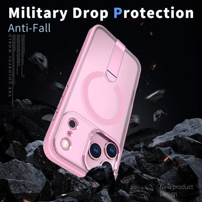 Clear magnetic metal bracket holder camera protection case - product image