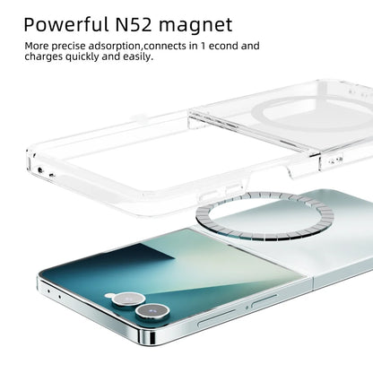 Clear magnetic wireless charging case - product image