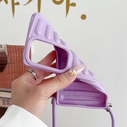 Crossbody lanyard air cushion shockproof soft silicone case samsung - product image