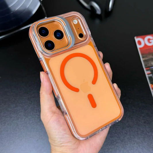 Crystal clear magnetic magsafe shockproof case - product image