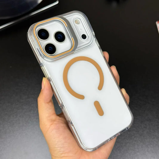 Crystal clear magnetic magsafe shockproof case - product image