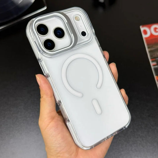 Crystal clear magnetic magsafe shockproof case - product image