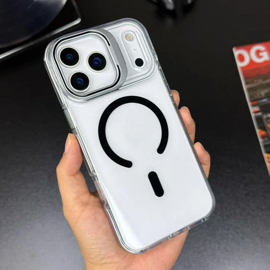 Crystal clear magnetic magsafe shockproof case - product image