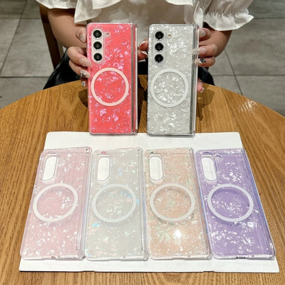 Dreamy shell pattern magnetic ultra thin shockproof bumper case - product image