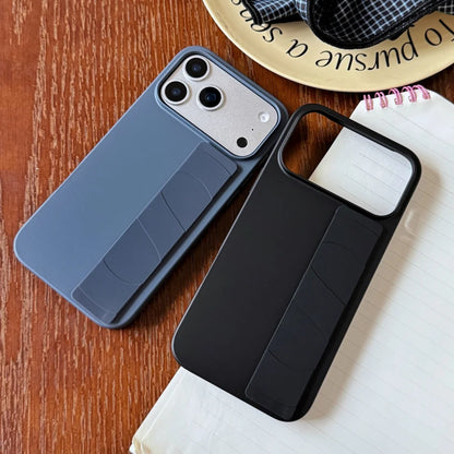 Elastic silicone wristband soft transparent matte phone case iphone - product image