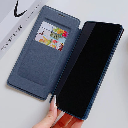 Flip cover magnetic wallet card holder soft case samsung - product image