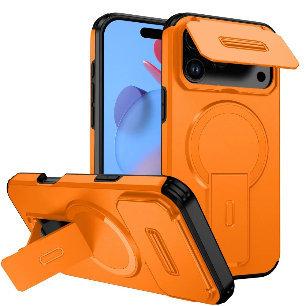 Flip magnetic stand camera protection case - product image