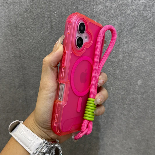 Fluorescent magnetic wrist strap case - product image