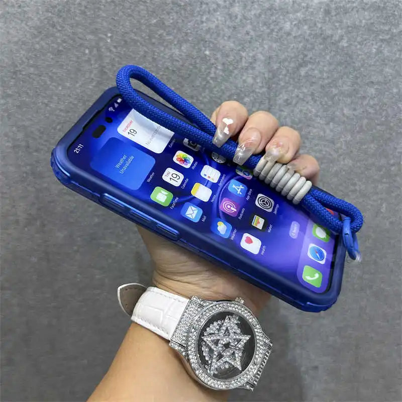 Fluorescent magnetic wrist strap case - product image
