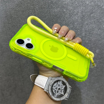 Fluorescent magnetic wrist strap case - product image
