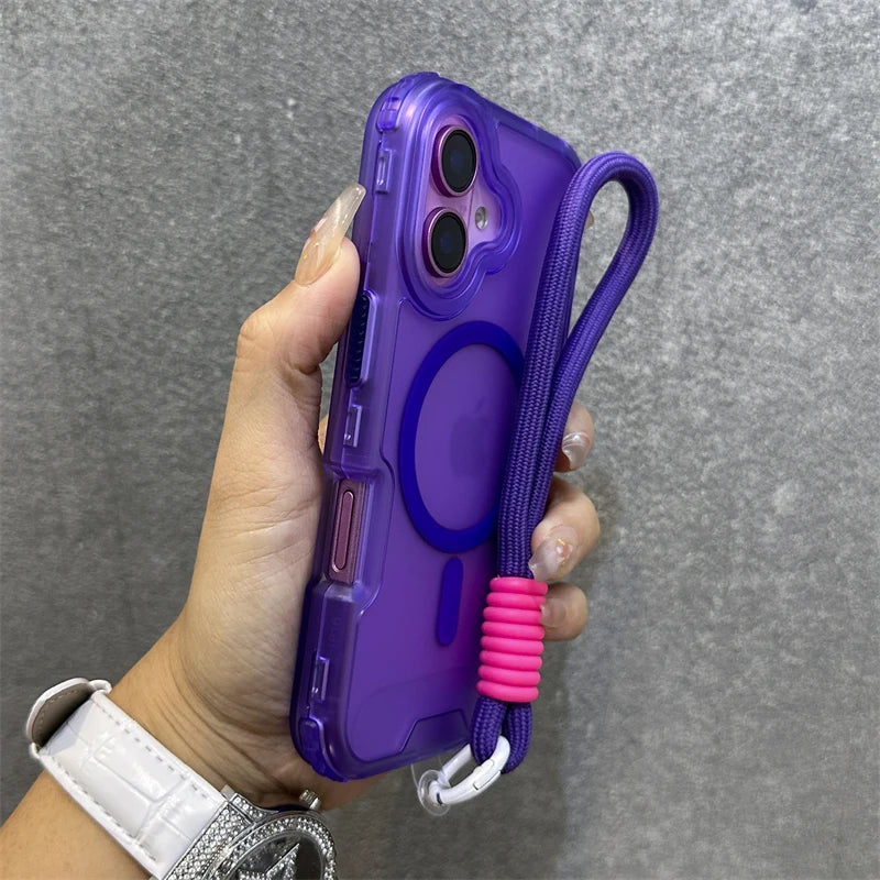 Fluorescent magnetic wrist strap case - product image