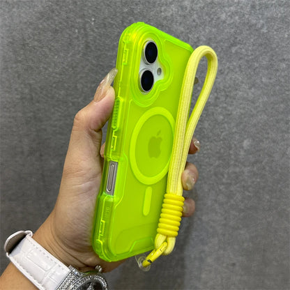 Fluorescent magnetic wrist strap case - product image