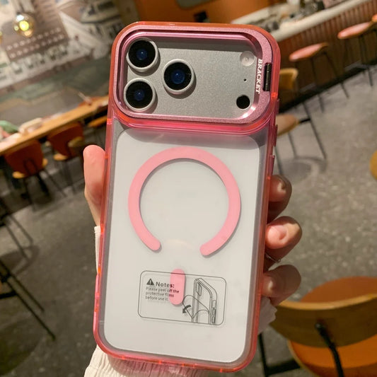 Fold alloy lens ring magnetic stand case - product image