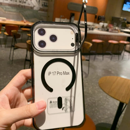 Fold alloy lens ring magnetic stand case - product image