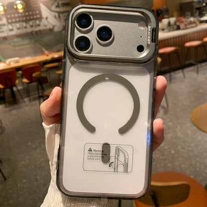 Fold alloy lens ring magnetic stand case - product image