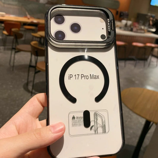 Fold alloy lens ring magnetic stand case - product image