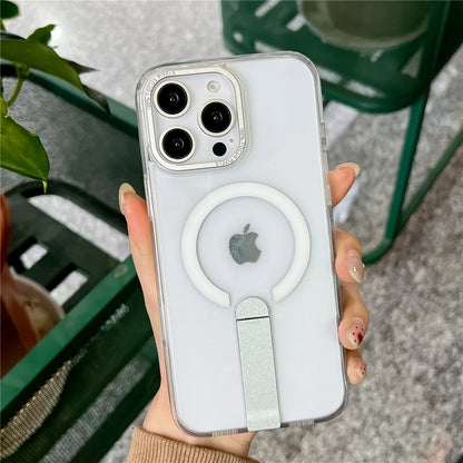 Fold kickstand magnetic matte shockproof case - product image