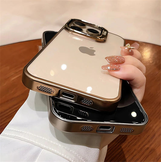 Foldable glass lens clear shockproof case - product image
