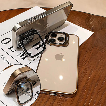 Foldable glass lens clear shockproof case - product image