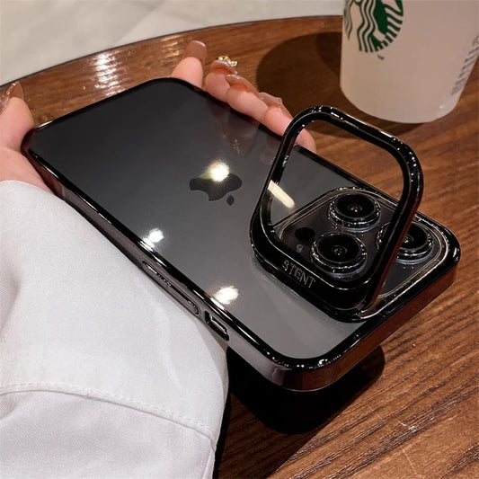Foldable glass lens clear shockproof case - product image
