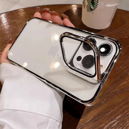 Foldable glass lens clear shockproof case - product image