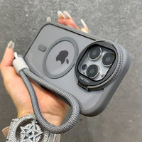 Foldable Glass Lens Magnetic Transparent Case