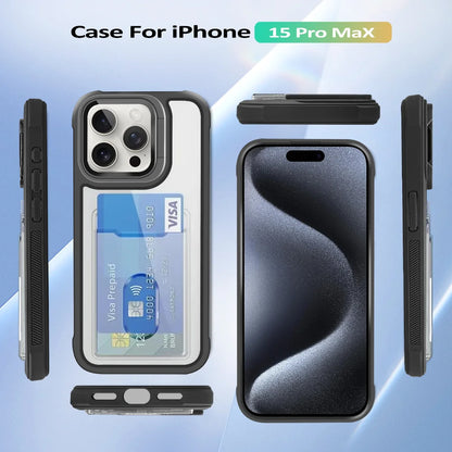 Folding lens stand card holder wallet case - product image