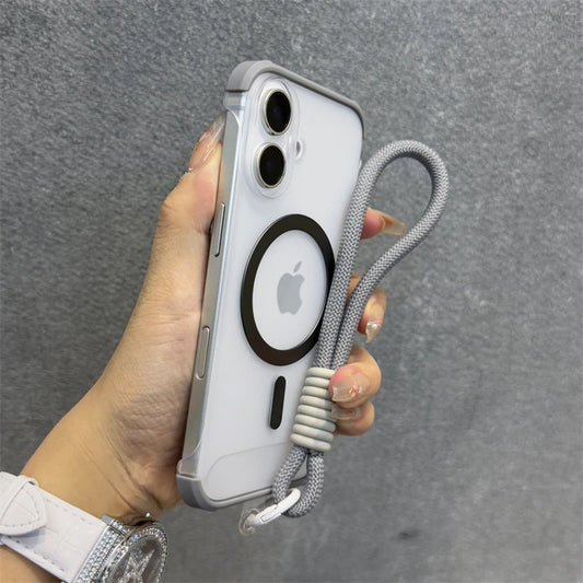 Frameless magnetic matte case wrist strap - product image