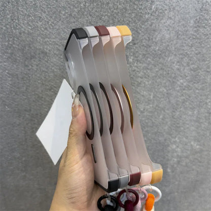 Frameless magnetic matte case wrist strap - product image