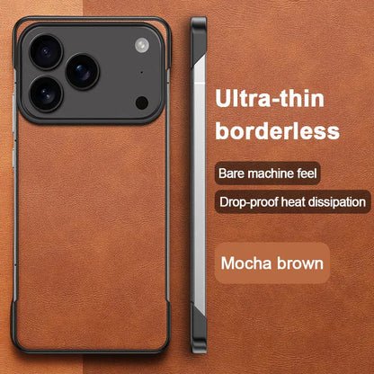 Frameless matte leather heat dissipation case - product image