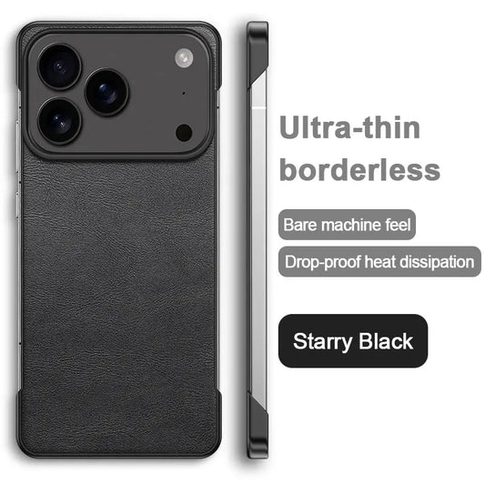 Frameless matte leather heat dissipation case - product image