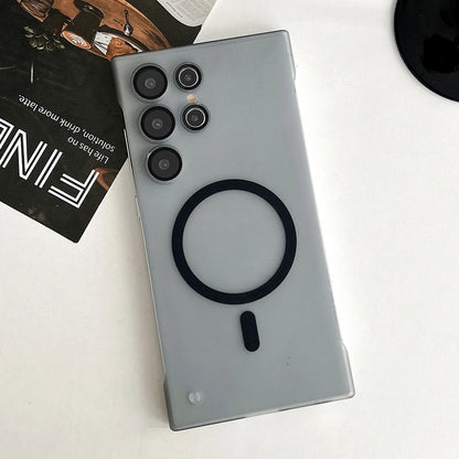 Frameless matte magnetic shockproof case with camera protection - product image