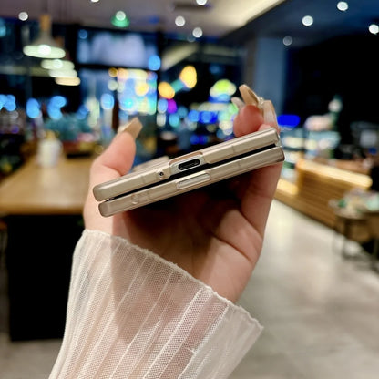 Frosted magnetic wireless charging shockproof case samsung z fold - product image