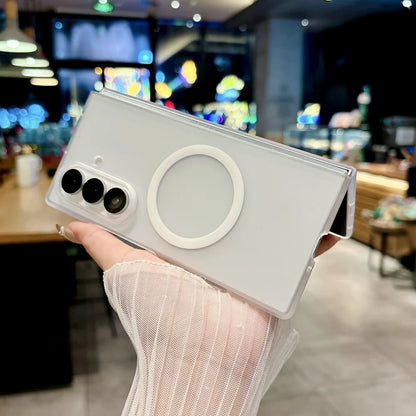 Frosted magnetic wireless charging shockproof case samsung z fold - product image