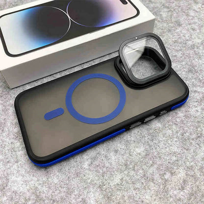 Glass lens protection stand magnetic case - product image
